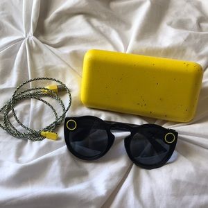 Snapchat Spectacles Yellow Sunglasses